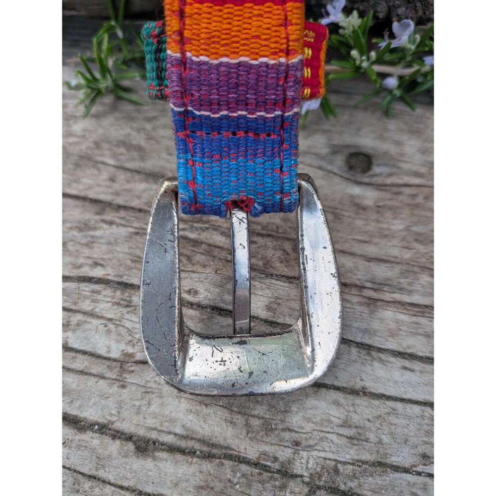 Vintage Southwestern Style Concho Belt By Fossil, Womens Size Large - Picture 10 of 11